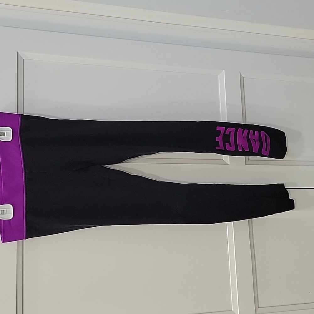 Justice Dance Leggings Sz8 Girls